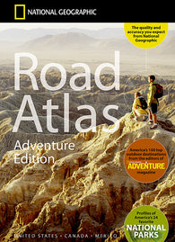 Buy map USA, Canada and Mexico Road Atlas - Adventure Edition by National Geographic Maps