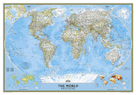 Buy map World, Classic, Sleeved by National Geographic Maps