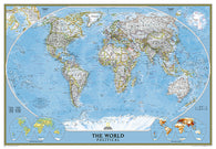Buy map World, Classic, Mural by National Geographic Maps
