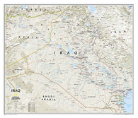 Buy map Iraq, Classic, Laminated by National Geographic Maps