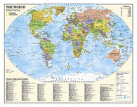 Buy map World, Kids, Political Education (Grades 4-12), Wall Map by National Geographic Maps