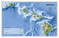 Buy map Hawaii, Tubed by National Geographic Maps