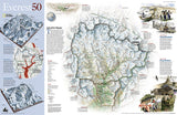 Mount Everest/Himalayas 50th Anniversary, 2-Sided, Tubed by National Geographic Maps - Back of map