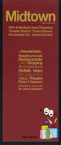 Buy map Midtown New York City, New York City Map