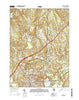 Ashaway Rhode Island Current topographic map, 1:24000 scale, 7.5 X 7.5 Minute, Year 2015