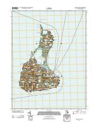 Block Island Rhode Island Historical topographic map, 1:24000 scale, 7.5 X 7.5 Minute, Year 2012