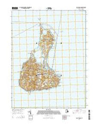 Block Island Rhode Island Current topographic map, 1:24000 scale, 7.5 X 7.5 Minute, Year 2015