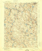 Burrillville Rhode Island Historical topographic map, 1:62500 scale, 15 X 15 Minute, Year 1894
