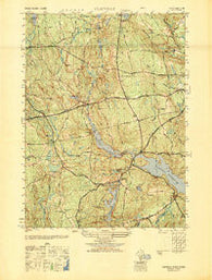 Clayville Rhode Island Historical topographic map, 1:25000 scale, 7.5 X 7.5 Minute, Year 1948