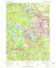 Crompton Rhode Island Historical topographic map, 1:24000 scale, 7.5 X 7.5 Minute, Year 1955
