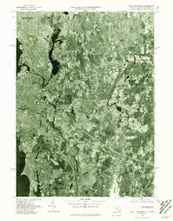 East Providence Rhode Island Historical topographic map, 1:25000 scale, 7.5 X 7.5 Minute, Year 1977