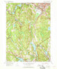 Georgiaville Rhode Island Historical topographic map, 1:24000 scale, 7.5 X 7.5 Minute, Year 1954