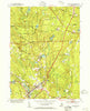 Hope Valley Rhode Island Historical topographic map, 1:31680 scale, 7.5 X 7.5 Minute, Year 1953