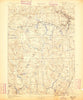 Kent Rhode Island Historical topographic map, 1:62500 scale, 15 X 15 Minute, Year 1890