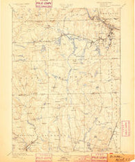 Kent Rhode Island Historical topographic map, 1:62500 scale, 15 X 15 Minute, Year 1894