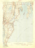 Narragansett Pier Rhode Island Historical topographic map, 1:31680 scale, 7.5 X 7.5 Minute, Year 1944