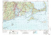 Providence Rhode Island Historical topographic map, 1:250000 scale, 1 X 2 Degree, Year 1947