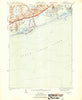 Quonochontaug Rhode Island Historical topographic map, 1:31680 scale, 7.5 X 7.5 Minute, Year 1953