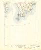 Sakonnet Point Rhode Island Historical topographic map, 1:31680 scale, 7.5 X 7.5 Minute, Year 1942
