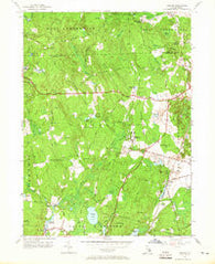 Slocum Rhode Island Historical topographic map, 1:24000 scale, 7.5 X 7.5 Minute, Year 1955