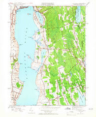 Tiverton Rhode Island Historical topographic map, 1:24000 scale, 7.5 X 7.5 Minute, Year 1949