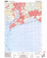 Watch Hill Rhode Island Historical topographic map, 1:24000 scale, 7.5 X 7.5 Minute, Year 2001