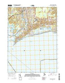 Watch Hill Rhode Island Current topographic map, 1:24000 scale, 7.5 X 7.5 Minute, Year 2015