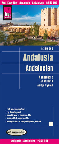 Buy map Andalusia Travel Map