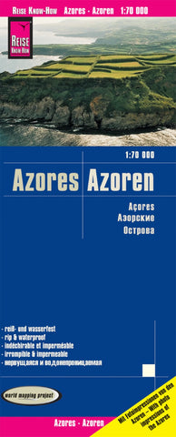 Buy map Azores Travel Map