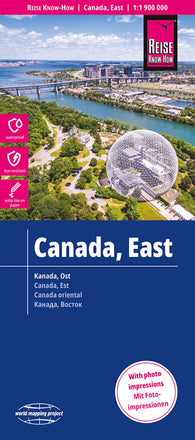 Buy map Canada East : 1:1 900 000 = Kanada, Ost : 1:1 900 000 = Canada, Est : 1:1 900 000 = Canadà oriental : 1:1 900 000