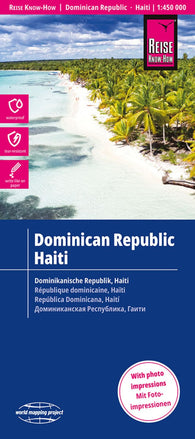 Buy map Dominican Republic, Haiti