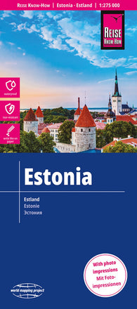 Buy map Estonia Road Map