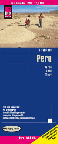 Buy map Peru Road Map