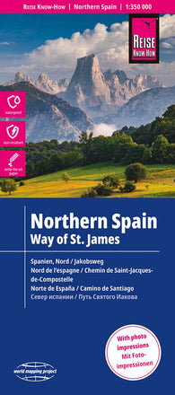 Buy map Spain, Northern Road Map