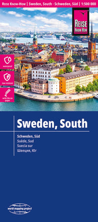 Buy map Schweden süd : 1:500 000 = Southern Sweden : 1:500 000 = Suéde, sud : 1:500 000 = Suecia sur : 1:500 000
