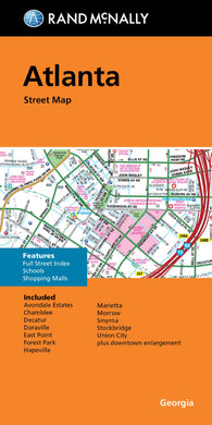 Buy map Atlanta : street map