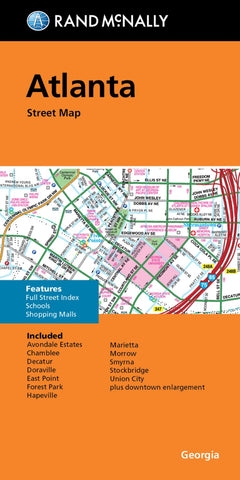 Buy map Atlanta : street map