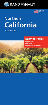 Buy map California, North, Easy to Fold