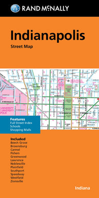 Buy map Indianapolis : street map