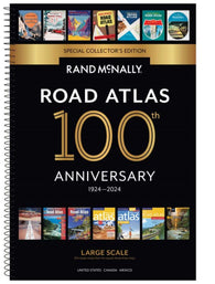 Buy map Rand McNally 2024 Anniversary Large Scale Road Atlas  (Can & Mex)
