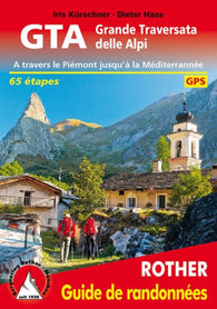 Buy map GTA Grande Traversata delle Alpi (französische Ausgabe) - French Edition