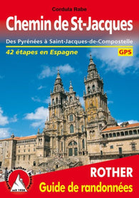 Buy map Chemin de St-Jacques - French Edition
