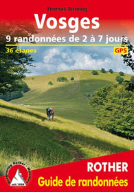 Buy map Vosges - 9 randonnées de 2 à 7 jours - French Edition