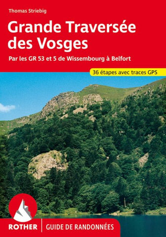 Buy map Grande Traversée des Vosges (Guide de randonnées) - French Edition