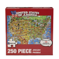 Buy map United States 250 Piece Puzzle