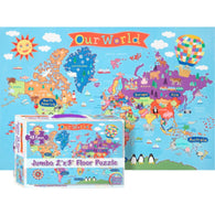 Buy map Kid’s World Jumbo 48 Piece Floor Puzzle