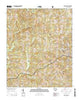 Abbeville West South Carolina Current topographic map, 1:24000 scale, 7.5 X 7.5 Minute, Year 2014