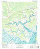 Adams Run South Carolina Historical topographic map, 1:24000 scale, 7.5 X 7.5 Minute, Year 1960
