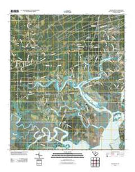 Adams Run South Carolina Historical topographic map, 1:24000 scale, 7.5 X 7.5 Minute, Year 2011