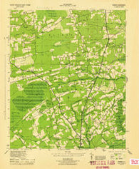 Adrian South Carolina Historical topographic map, 1:31680 scale, 7.5 X 7.5 Minute, Year 1944